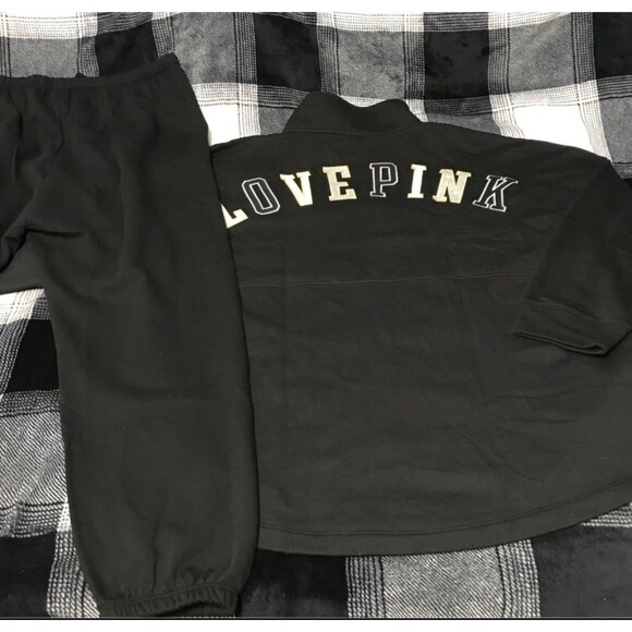 VS PINK OUTFIT BLING BLACK SHINE SET - Picture 2 of 6